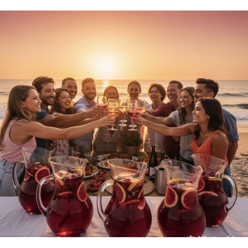 SANGRIA PARTY in Spiaggia al Tramonto